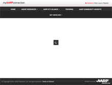 Tablet Screenshot of myaarpconnection.com